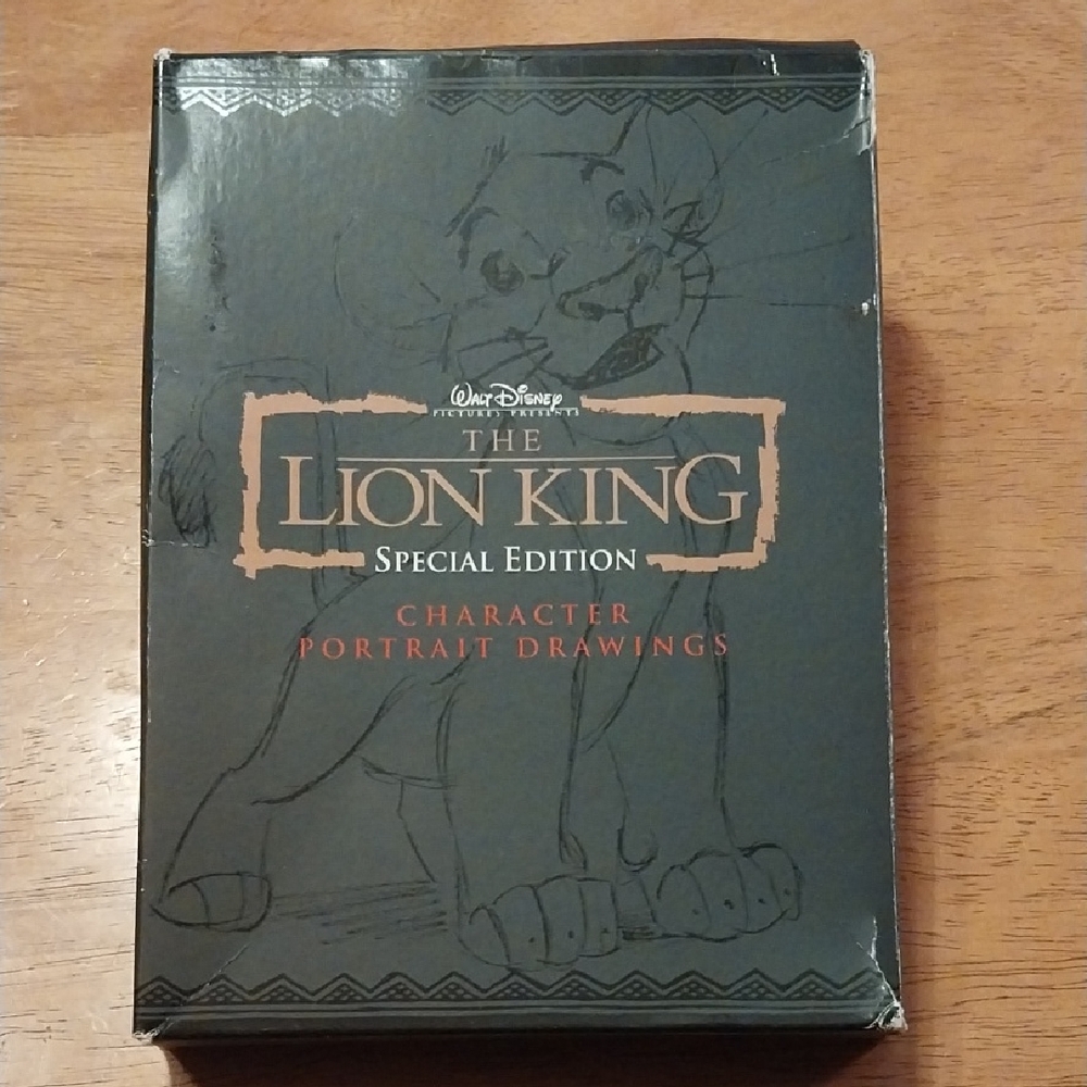 The Lion King Special Edition Character Portrait Drawings